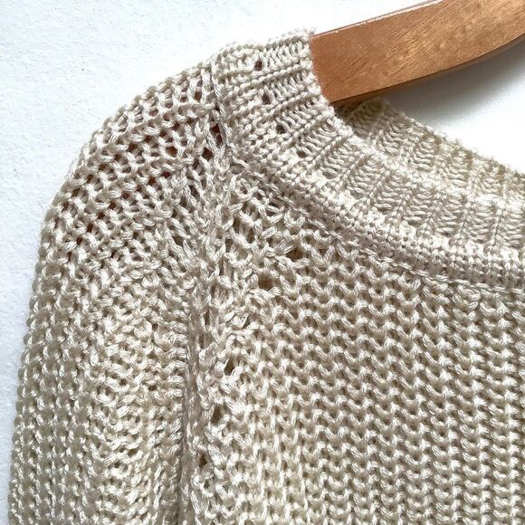 Rumor Boutique Chunky Knit Sweater Euc - Picture 3 of 6